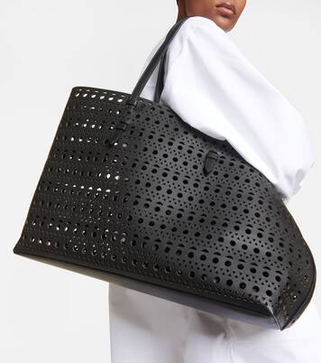 Le Mina 44 Vienne leather tote bag | Alaïa