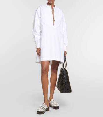 Le Mina 44 Vienne leather tote bag | Alaïa