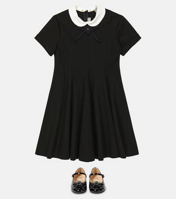 Appliqué dress | Il Gufo