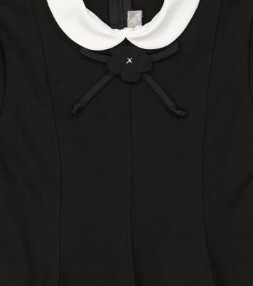 Appliqué dress | Il Gufo