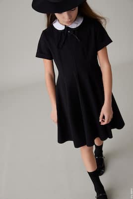 Appliqué dress | Il Gufo