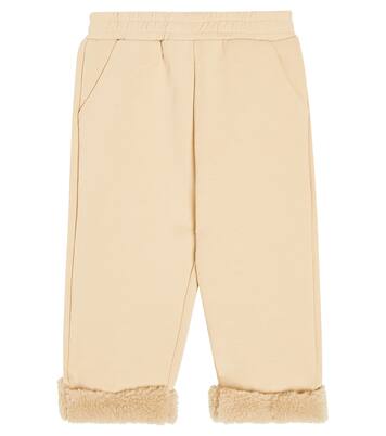 Baby Stoo cotton-blend sweatpants | Donsje
