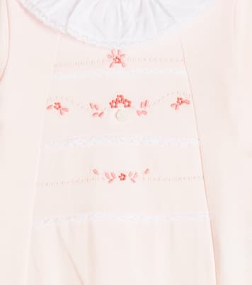 Bébé – Grenouillère brodée en coton | Tartine et Chocolat