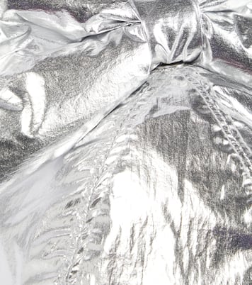 Bow-detail metallic baseball cap | Caroline Bosmans