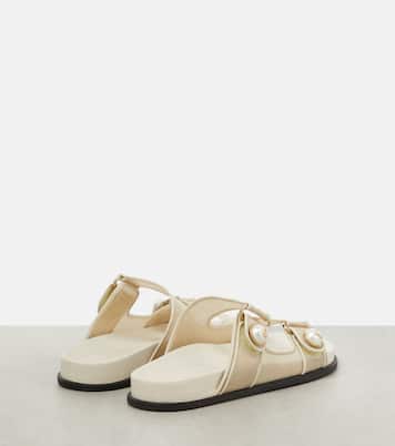 Sandalen Fayence mit Leder | Jimmy Choo