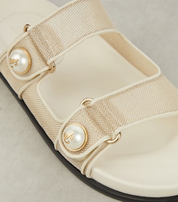 Sandalen Fayence mit Leder | Jimmy Choo