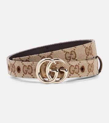 Cinturón GG Marmont de lona | Gucci