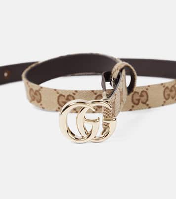 Cinturón GG Marmont de lona | Gucci
