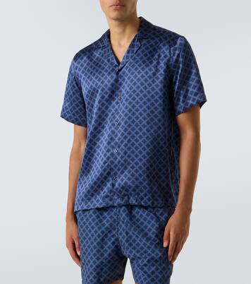 Roberto silk bowling shirt | Frescobol Carioca