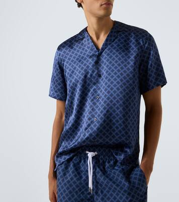 Roberto silk bowling shirt | Frescobol Carioca