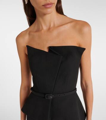 Robe longue en crêpe | Roland Mouret