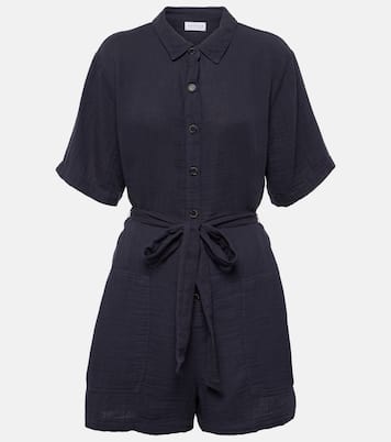 Dane belted romper | Velvet