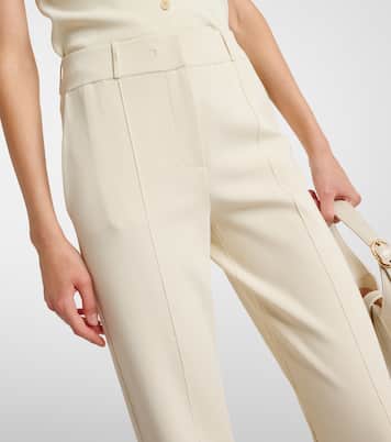 Gerade Mid-Rise-Hose Milano | Joseph