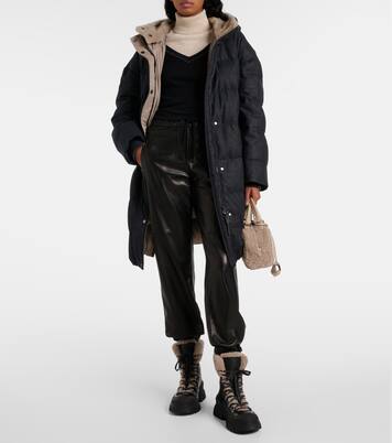 Gerade Hose aus Leder | Brunello Cucinelli