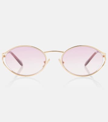 Ovale Sonnenbrille MU 52YS | Miu Miu