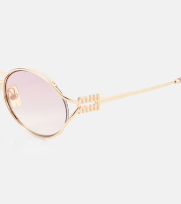 Ovale Sonnenbrille MU 52YS | Miu Miu