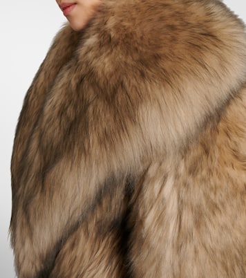 Shearling coat | Alaïa