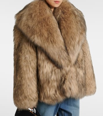 Shearling coat | Alaïa