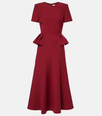 Robe midi en crêpe | Roland Mouret