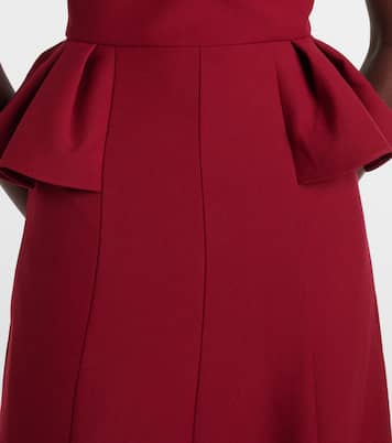 Robe midi en crêpe | Roland Mouret