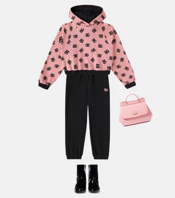 DG cotton hoodie | Dolce&Gabbana Kids