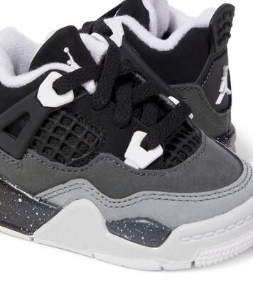 Jordan Air 4 Retro leather sneakers | Nike Kids