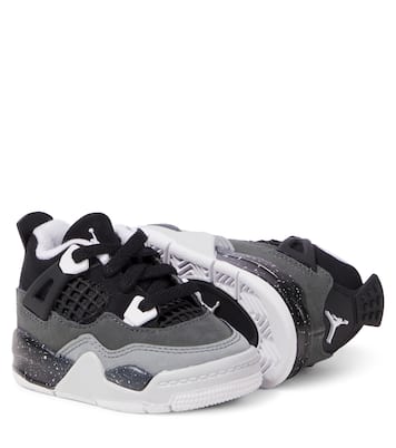 Jordan Air 4 Retro leather sneakers | Nike Kids