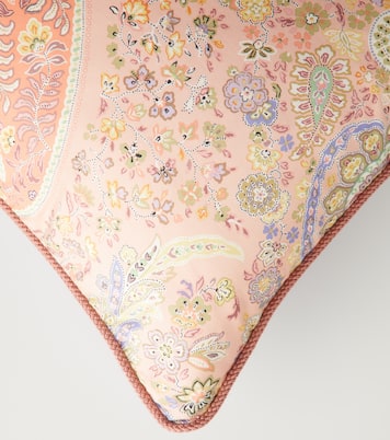 Maranta paisley cotton cushion | Etro