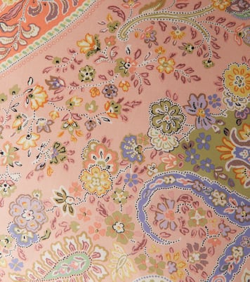 Maranta paisley cotton cushion | Etro