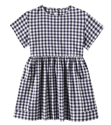 Gingham cotton dress | Il Gufo