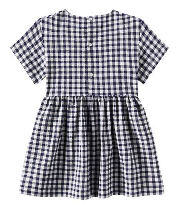 Gingham cotton dress | Il Gufo