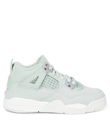 Baby Jordan 4 Retro leather sneakers | Nike Kids