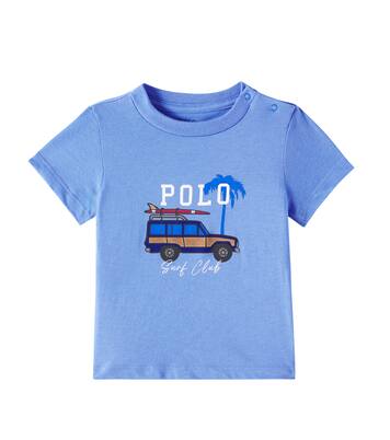 Baby printed cotton T-shirt | Polo Ralph Lauren Kids