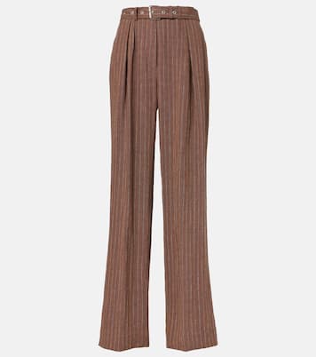 Pantalon ample en lin mélangé | Dries Van Noten