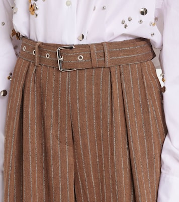 Pantalon ample en lin mélangé | Dries Van Noten