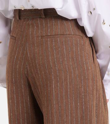 Pantalon ample en lin mélangé | Dries Van Noten