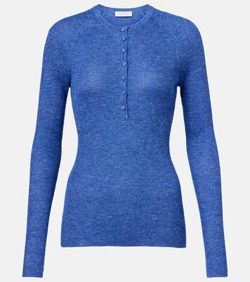 Henley-Top Anges aus Kaschmir, Seide und Hanf | Gabriela Hearst