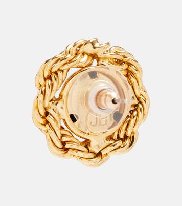 Caryann gold-plated earrings | Jennifer Behr