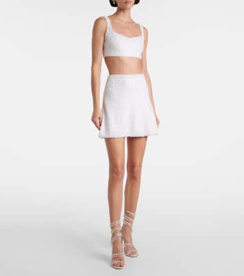 Venus embellished miniskirt | Clio Peppiatt