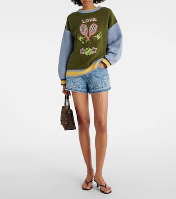 Pull Anouk en laine, alpaga et mohair mélangés | Alémais