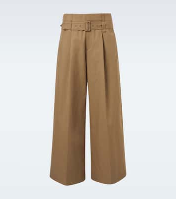Pantaloni a gamba larga in canvas | Simone Rocha