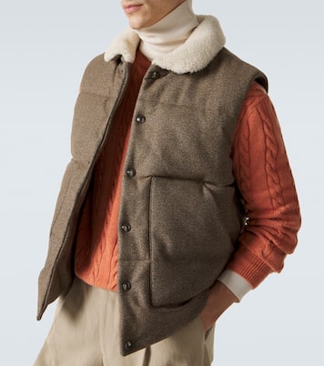 Veste sans manches Dug en laine et cachemire | Loro Piana