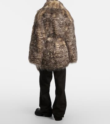 Juno animal-print belted coat | Entire Studios