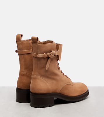 Schnürstiefel Rosabel aus Veloursleder | Jimmy Choo