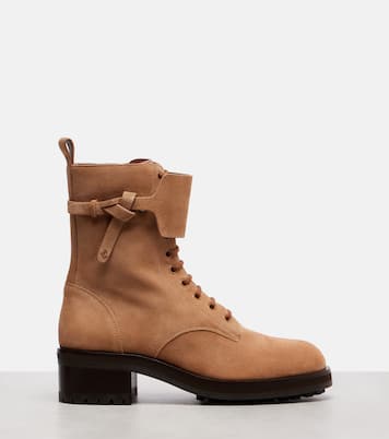 Schnürstiefel Rosabel aus Veloursleder | Jimmy Choo