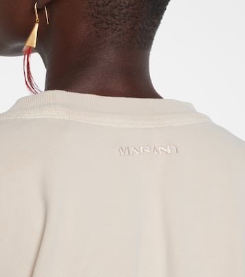 Sweatshirt-Kleid aus Baumwoll-Jersey | Marant Etoile