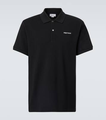 Polo en coton à logo | McQueen