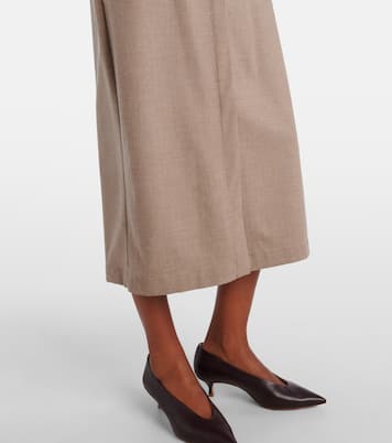 Pallino cashmere-blend shirt dress | Max Mara
