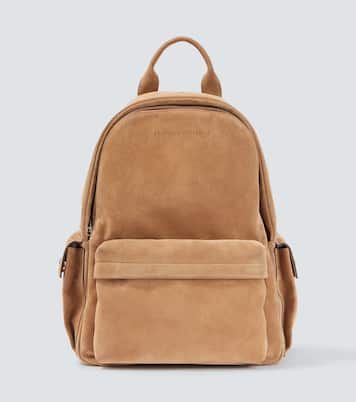 Sac à dos en daim | Brunello Cucinelli