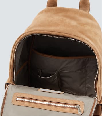 Sac à dos en daim | Brunello Cucinelli
